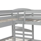 Eden Tali L-shaped twin bunk bed with trundle view 4