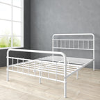 Eden Tali curved spindle steel platform bed view 12