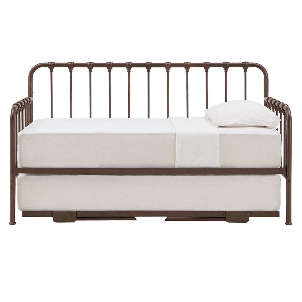 Eden Tali metal twin daybed with lift-up trundle view 6