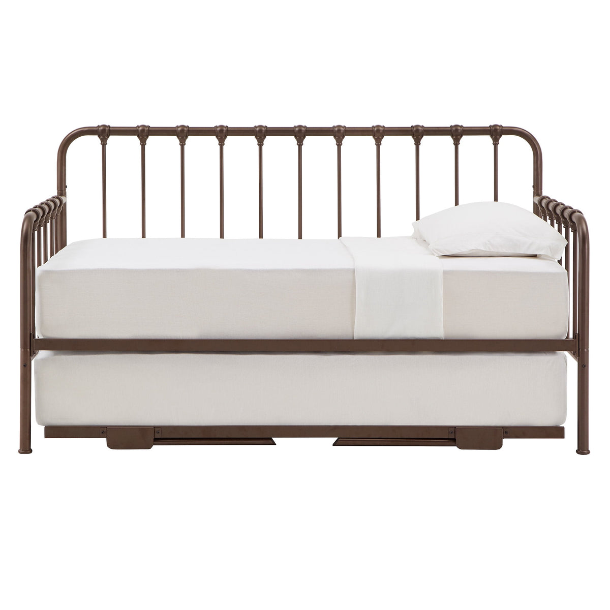 Eden Tali metal twin daybed with lift-up trundle view 6