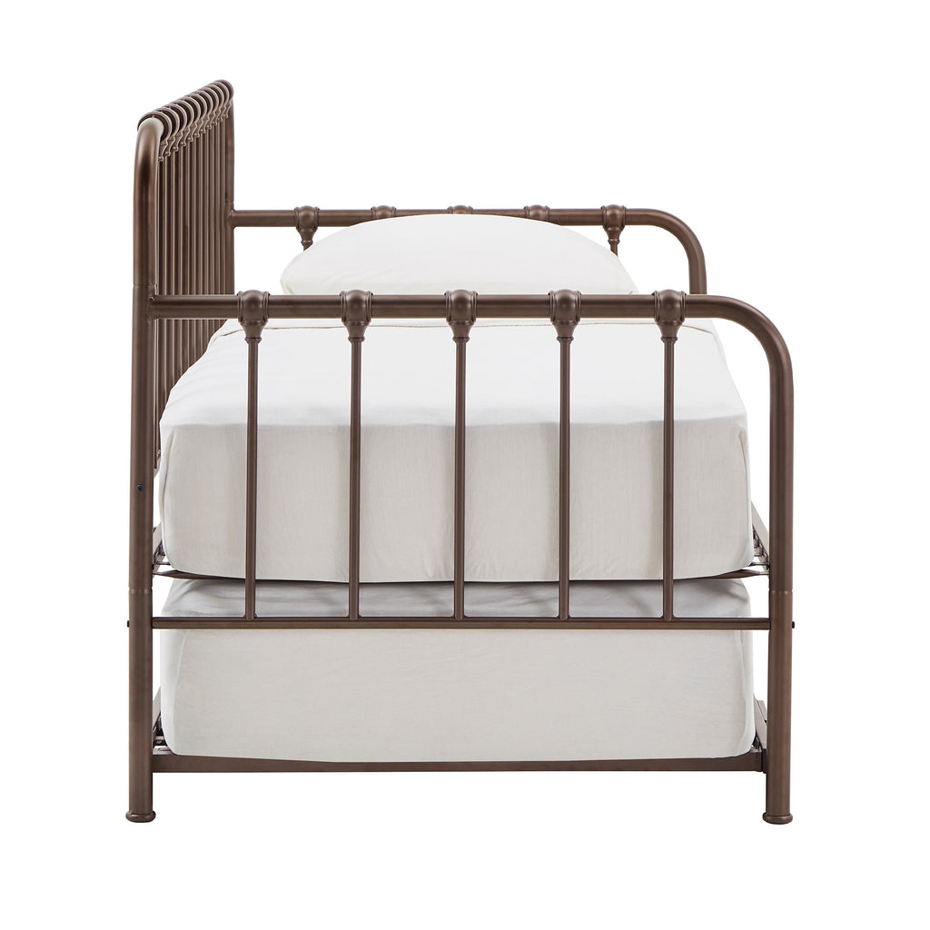 Eden Tali metal twin daybed with lift-up trundle view 5