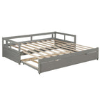 Eden Tali expandable pine daybed with trundle view 3