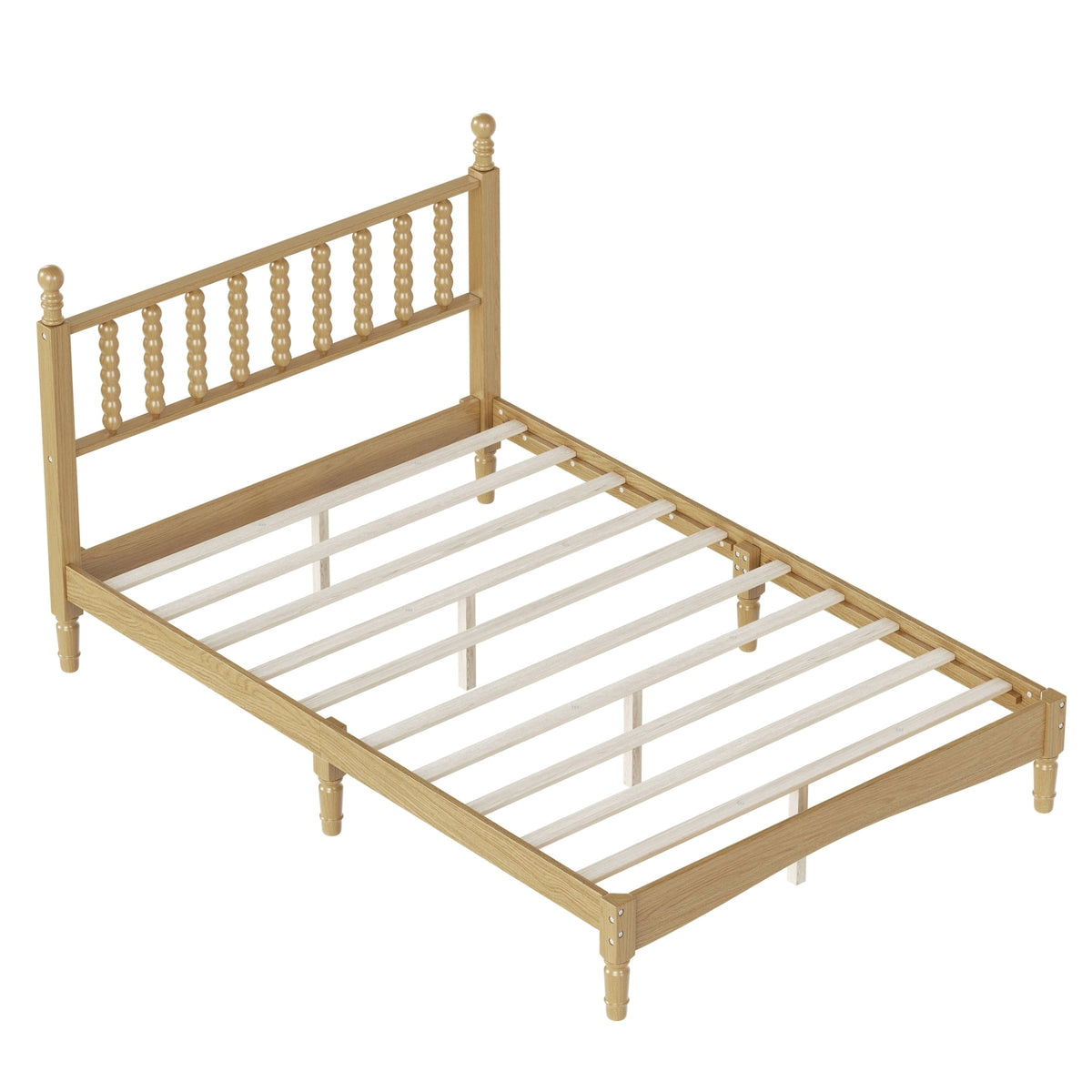 Eden Tali retro spindle platform bed frame view 7