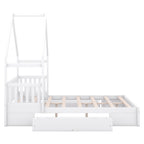 Eden Tali queen house platform bed with drawers view 4