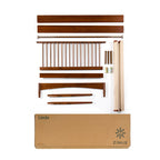 Eden Tali mid century wood platform bed view 10