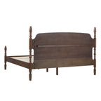 Eden Tali king solid wood spindle platform bed view 11