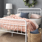 Eden Tali curved spindle steel platform bed view 15