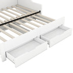 Eden Tali extendable daybed with bookcase headboard view 4