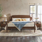 Eden Tali king solid wood spindle platform bed view 13