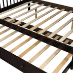 Eden Tali twin over full bunk bed with trundle and stairs view 4