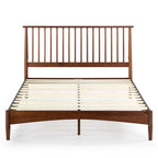 Eden Tali mid century wood platform bed view 11