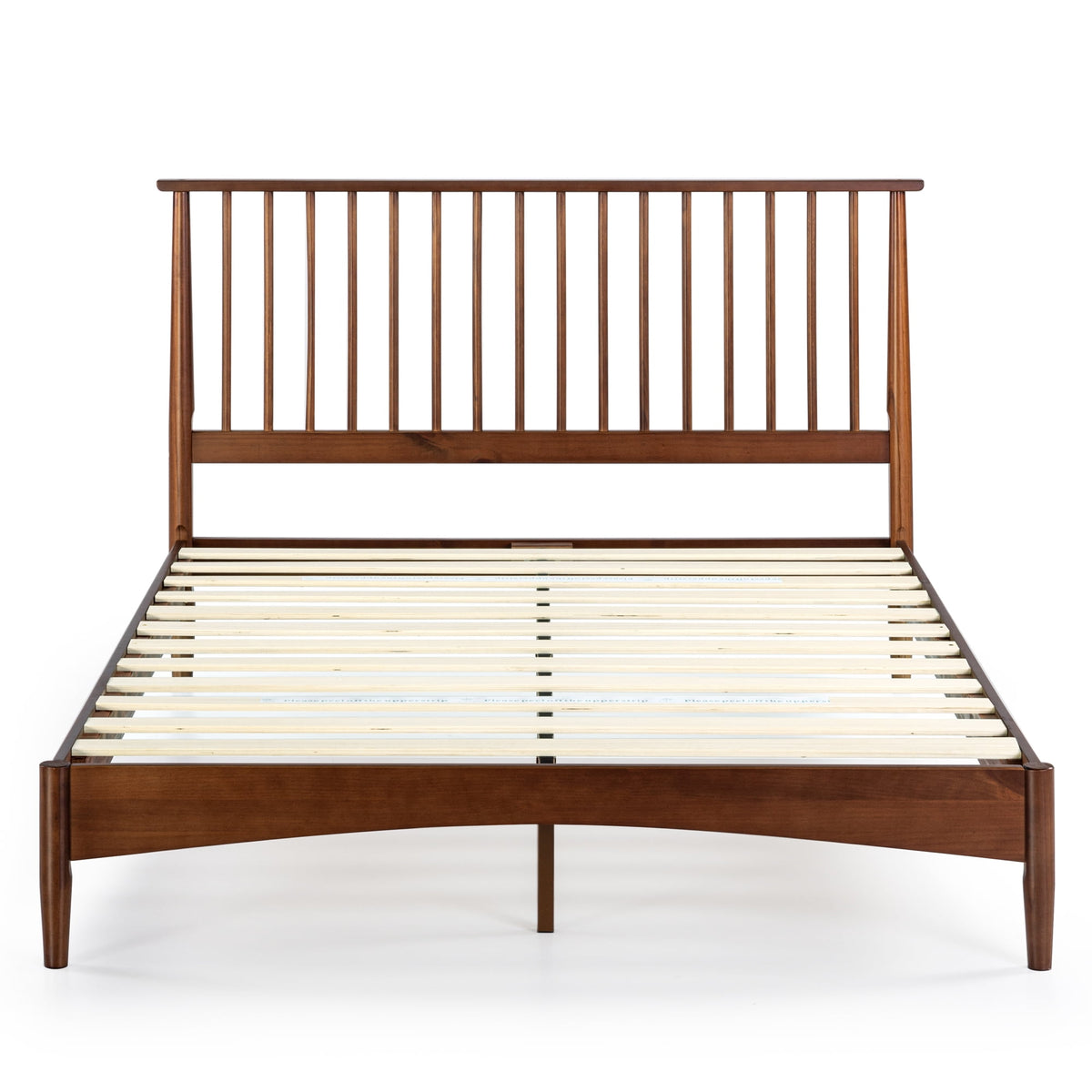 Eden Tali mid century wood platform bed view 11