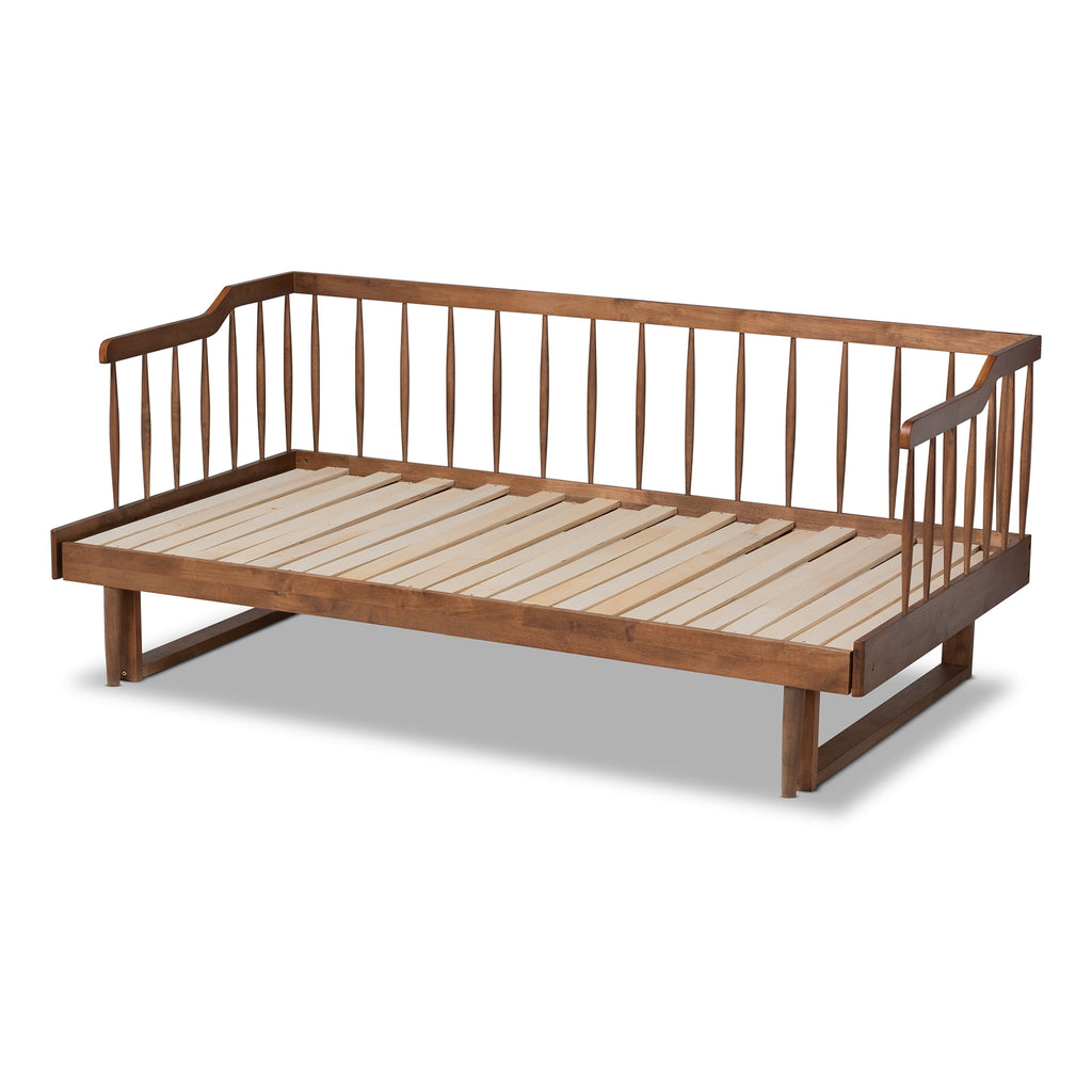 Eden Tali walnut expandable spindle daybed view 5