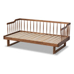 Eden Tali walnut expandable spindle daybed view 5