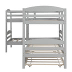 Eden Tali L-shaped twin bunk bed with trundle view 3