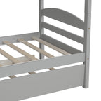 Eden Tali L-shaped twin bunk bed with trundle view 6