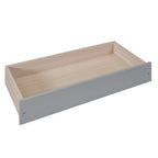 Eden Tali twin platform bed with trundle and roller drawers view 11