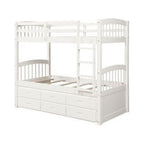 Eden Tali twin over twin bunk bed with trundle and drawers view 6