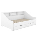 Eden Tali extendable daybed with bookcase headboard view 6