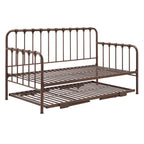 Eden Tali metal twin daybed with lift-up trundle view 1