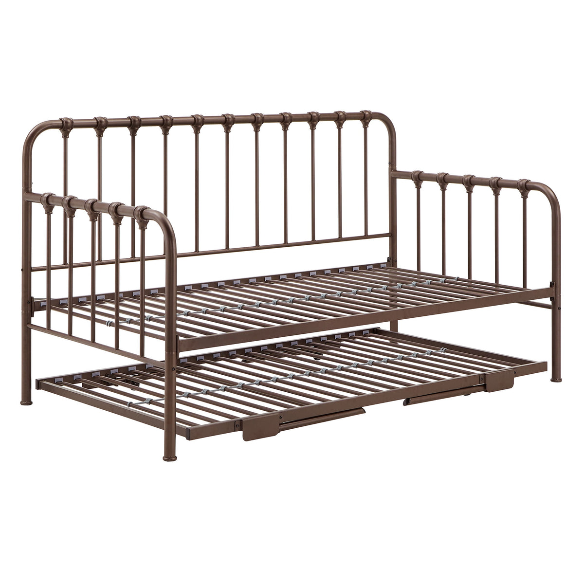Eden Tali metal twin daybed with lift-up trundle view 1