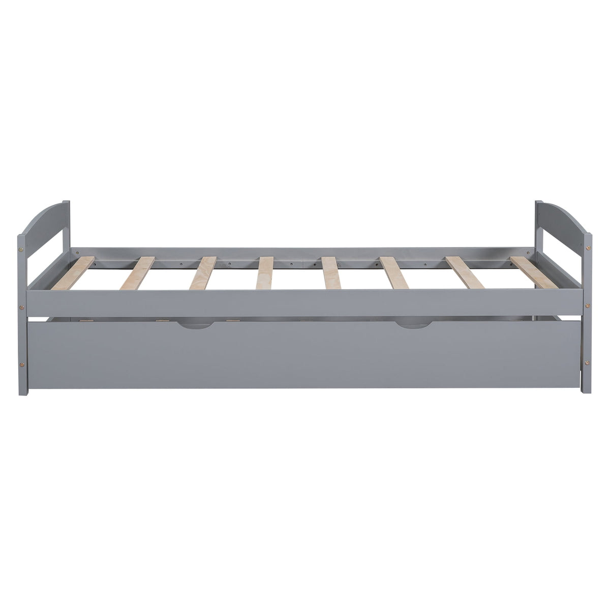 Eden Tali twin trundle bed with LED lights and USB ports view 9