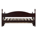 Eden Tali wood daybed with trundle and two drawers view 11