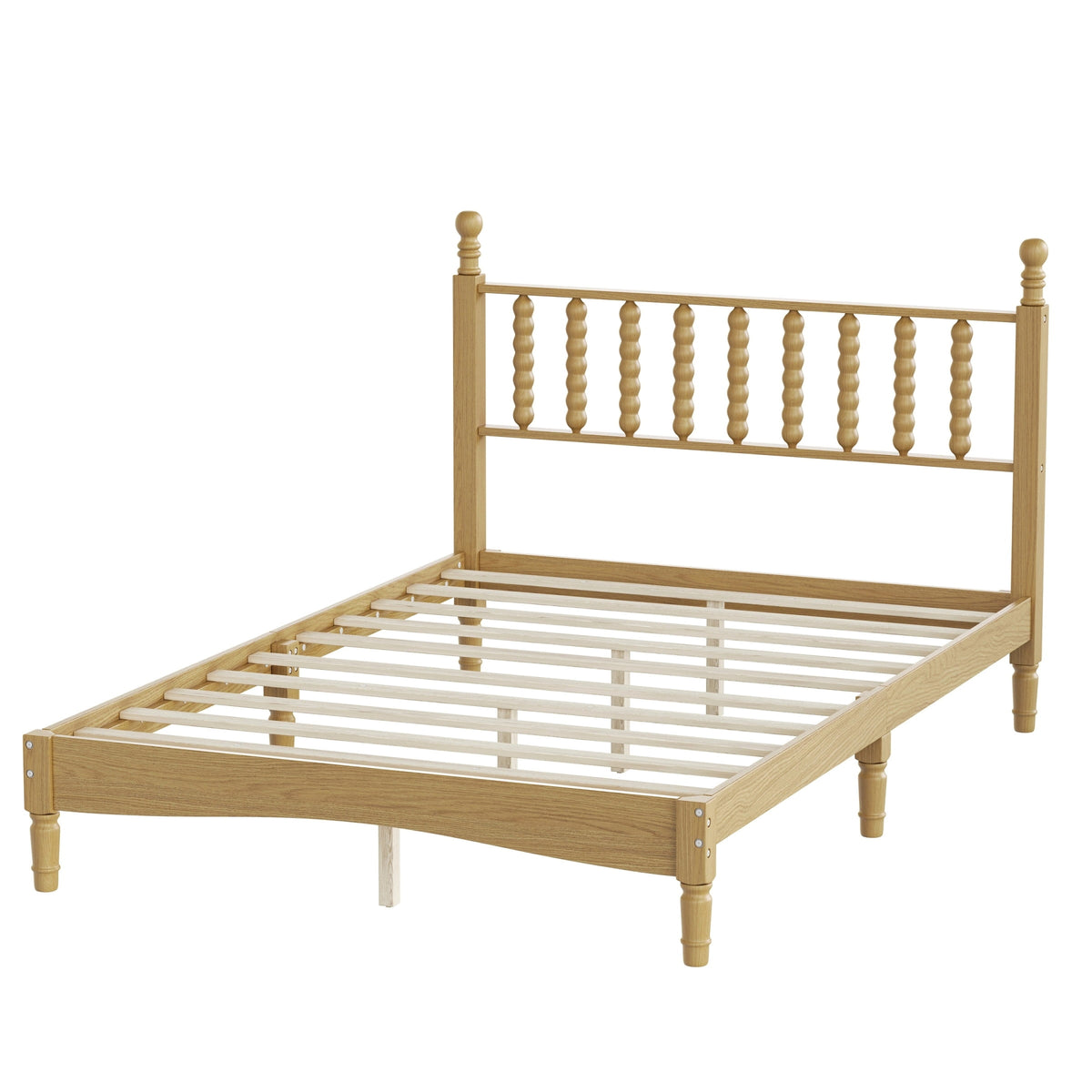 Eden Tali retro spindle platform bed frame view 6