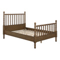Eden Tali™ Farmhouse Spindle Platform Bed White Rubberwood