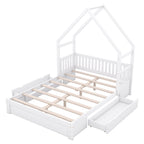 Eden Tali queen house platform bed with drawers view 8