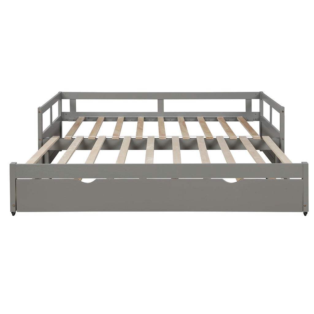 Eden Tali expandable pine daybed with trundle view 8