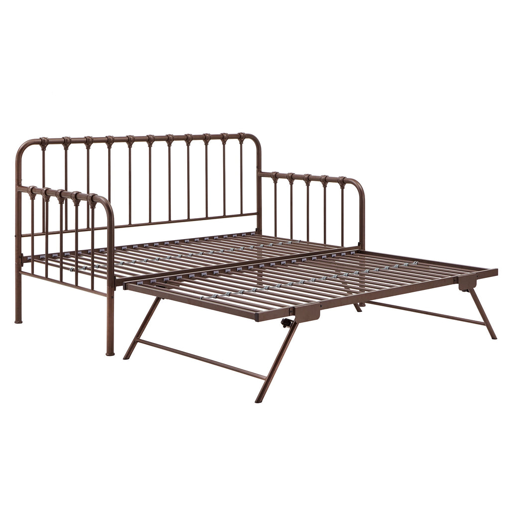 Eden Tali metal twin daybed with lift-up trundle view 8