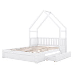 Eden Tali queen house platform bed with drawers view 6