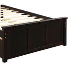 Eden Tali twin wood bed with headboard and trundle view 4