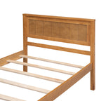 Eden Tali wood platform bed with headboard view 5