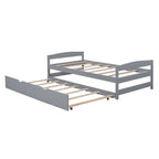 Eden Tali twin trundle bed with LED lights and USB ports view 12